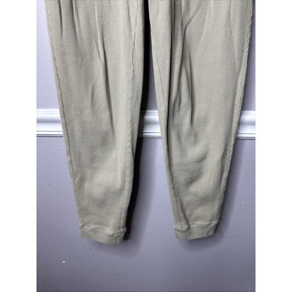 Haven Well Within Women's SM Waffle Joggers Pull On Blue Organic Cotton Pockets - Picture 3 of 12